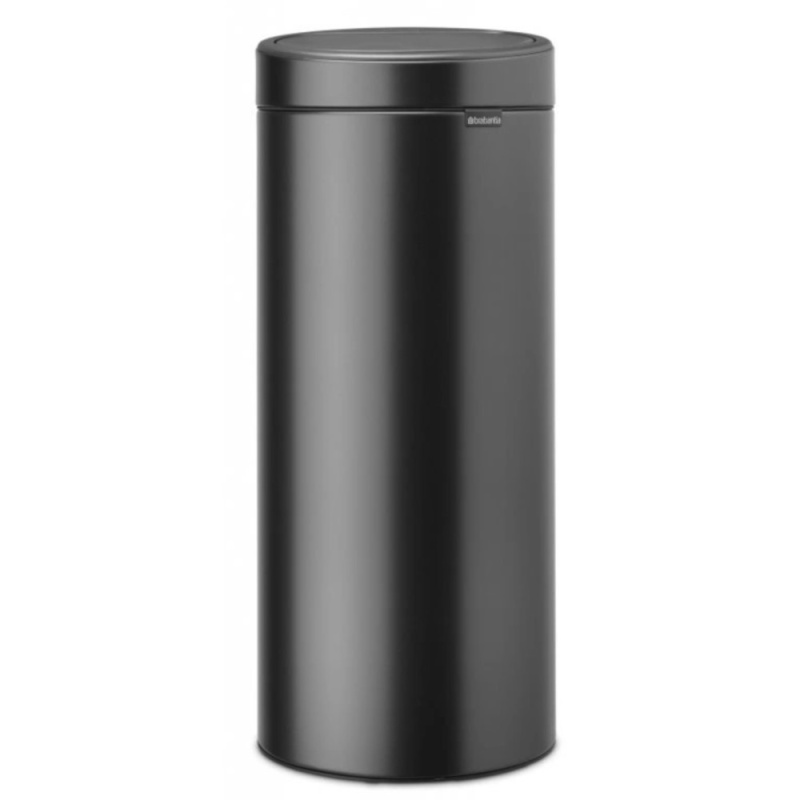 Мусорный бак 30 л Brabantia Touch Bin new тёмно-серый