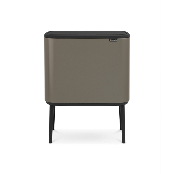 Мусорный бак 36 л Brabantia Touch Bin Bo платиновый