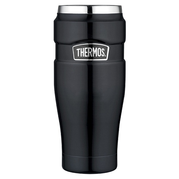 Термокружка со стальной колбой 470 мл Thermos Matte Black