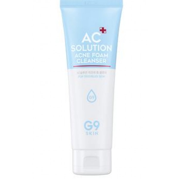 пенка для умывания для проблемной кожи berrisom ac solution acne foam cleanser