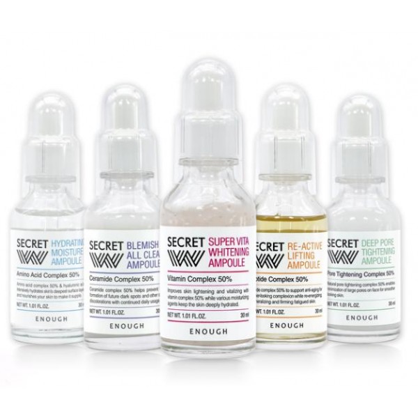 ампульная сыворотка для лица enough secret ampoule