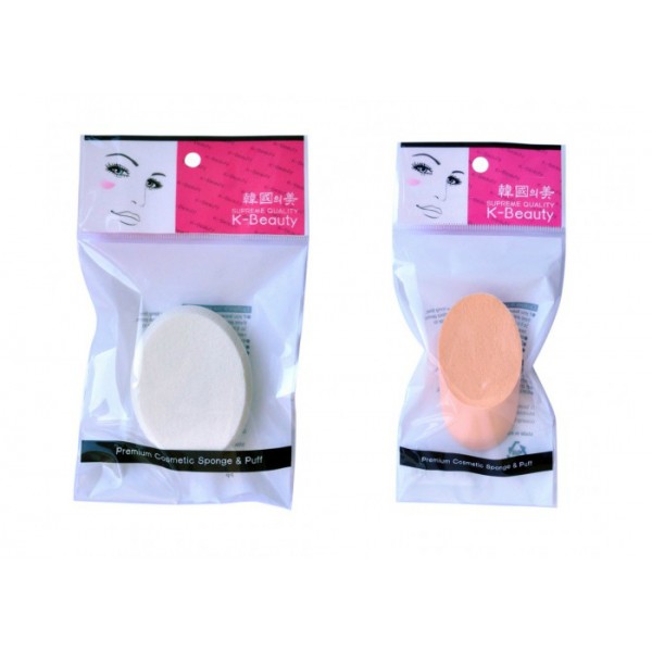 спонж косметический "овал" k-beauty premium cosmetic sponge & puff
