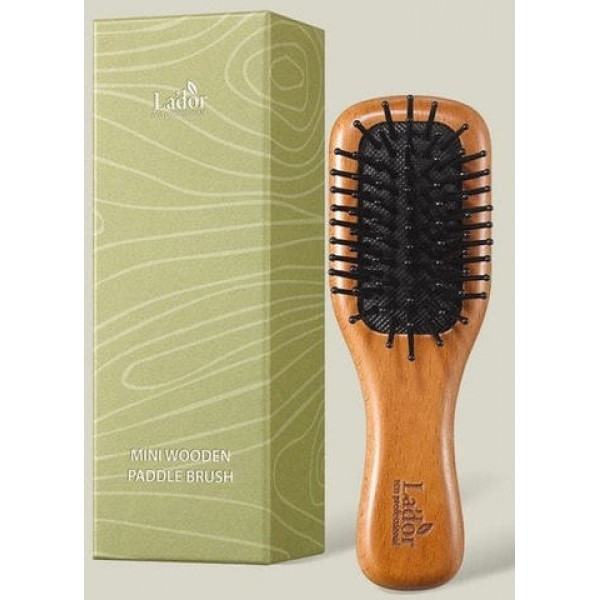   Cosmasi расческа для волос la'dor mini wooden paddle brush