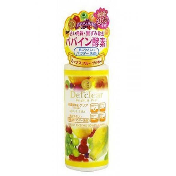 пудра для умывания с эффектом пилинга meishoku aha&bha fruits enzyme powder wash