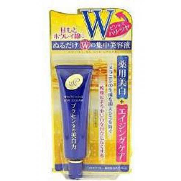 крем с экстрактом плаценты для глаз meishoku placenta whitening eye cream