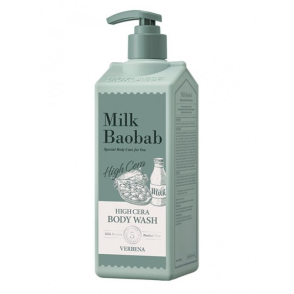 гель для душа с ароматом вербены milkbaobab high cera body wash verbena