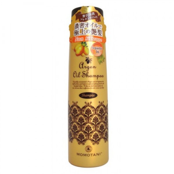 шампунь для волос с маслом арганы momotani organic argan shampoo