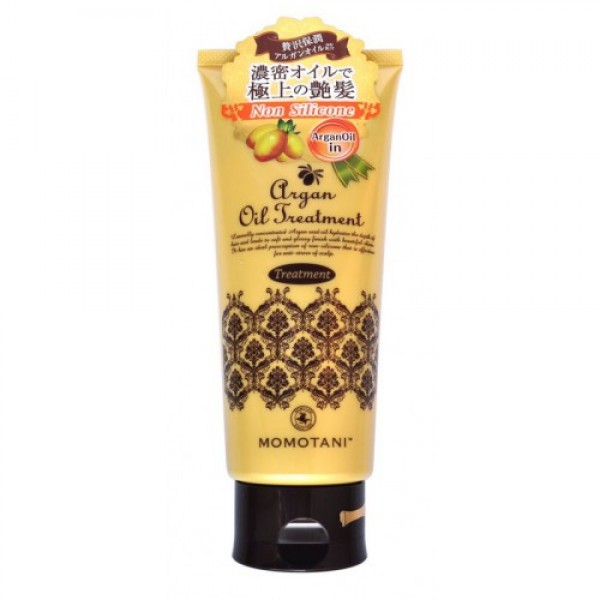 бальзам для волос с маслом арганы momotani organic argan treatment