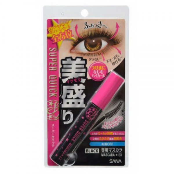 тушь для ресниц удлинение и объем sana sana mascara