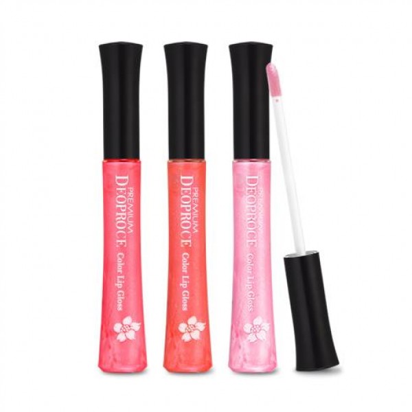 блеск для губ deoproce premium color lip gloss