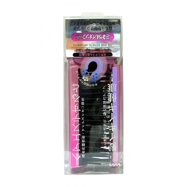 щетка массажная (складная) с минералами vess mineralion comb brush