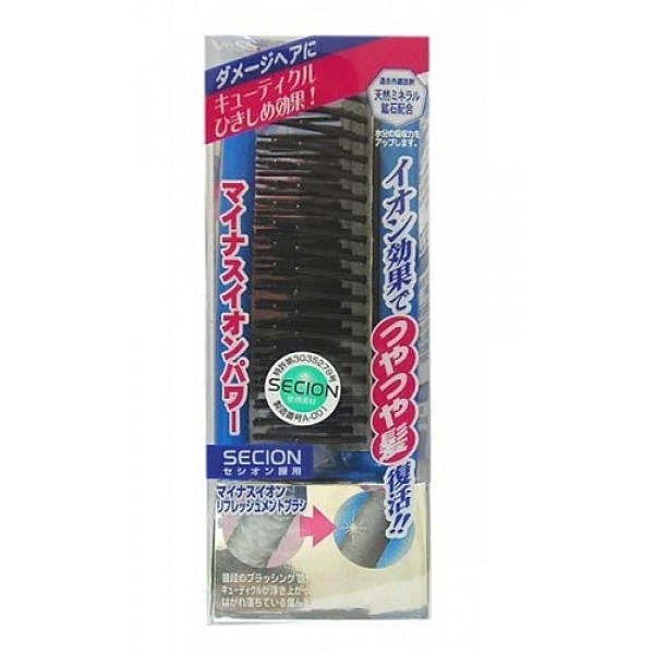 Расчески  Cosmasi щетка складная с отрицательно заряженными ионами vess secion brush