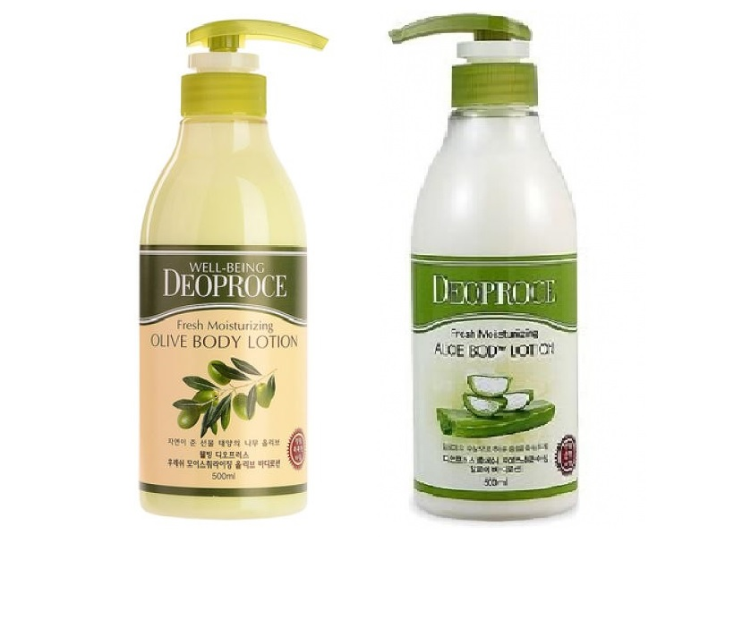 лосьон для тела deoproce well-being fresh moisturizing body lotion
