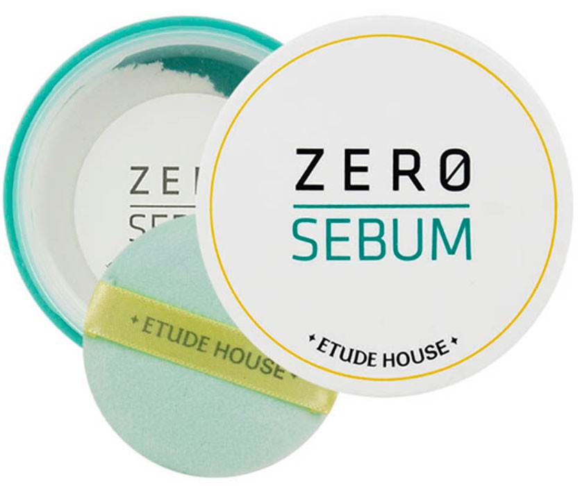 пудра матирующая рассыпчатая против жирного блеска etude house  zero sebum drying powder