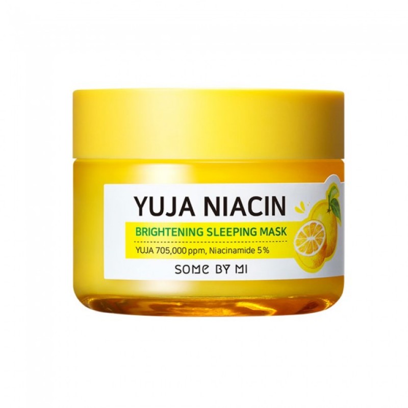 ночная маска для сияния кожи some by mi yuja niacin 30 days miracle brightening sleeping mask