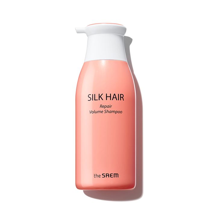 Для всех типов волос восстанавливающий шампунь для объёма волос the saem silk hair repair volume shampoo
