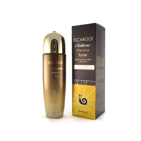 тоник против морщин с экстрактом королевской улитки farmstay escargot noblesse intensive toner