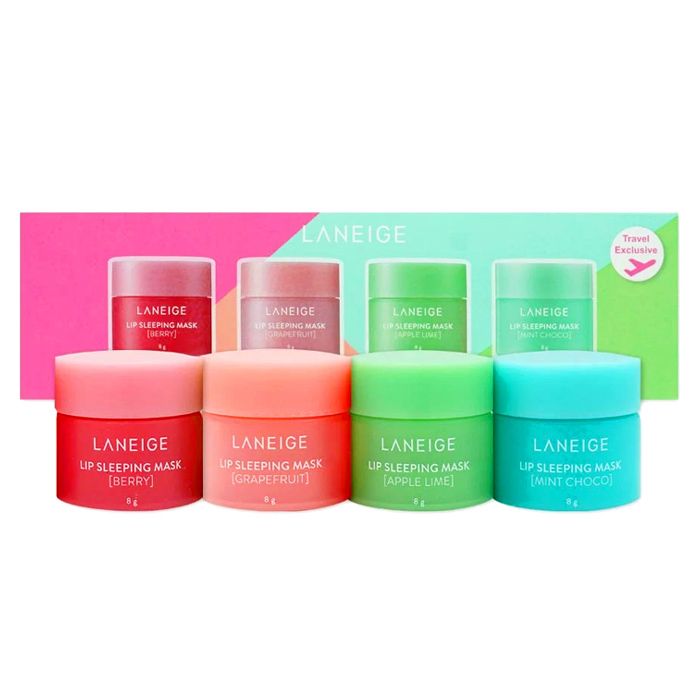 набор ночных масок для губ laneige lip sleeping mask mini kit