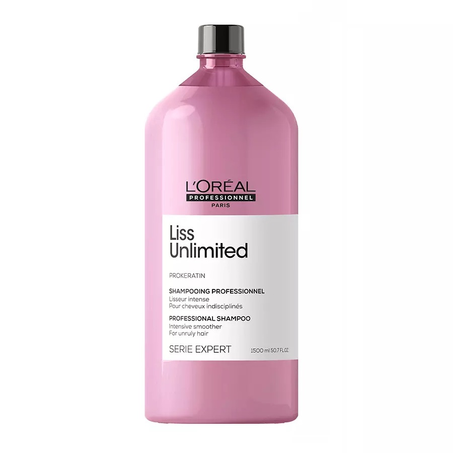УХОД ЗА ВОЛОСАМИ Loreal Professionnel Liss Unlimited - Лореаль Лисс Анлимитед Шампунь для непослушных волос, 1500 мл NEW -
