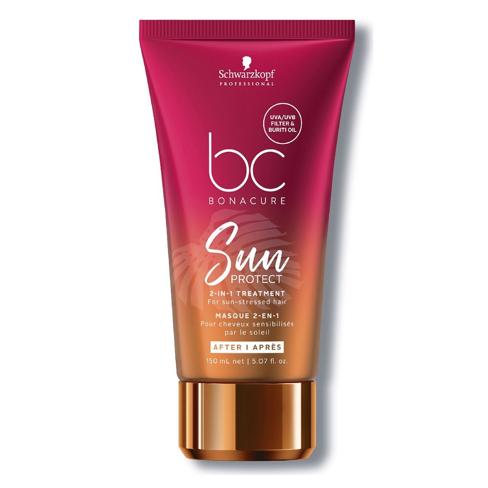 УХОД ЗА ВОЛОСАМИ Schwarzkopf Professional Bonacure Sun Protect - Шварцкопф Маска для волос 2 в 1 Защита от солнца, 150 мл -
