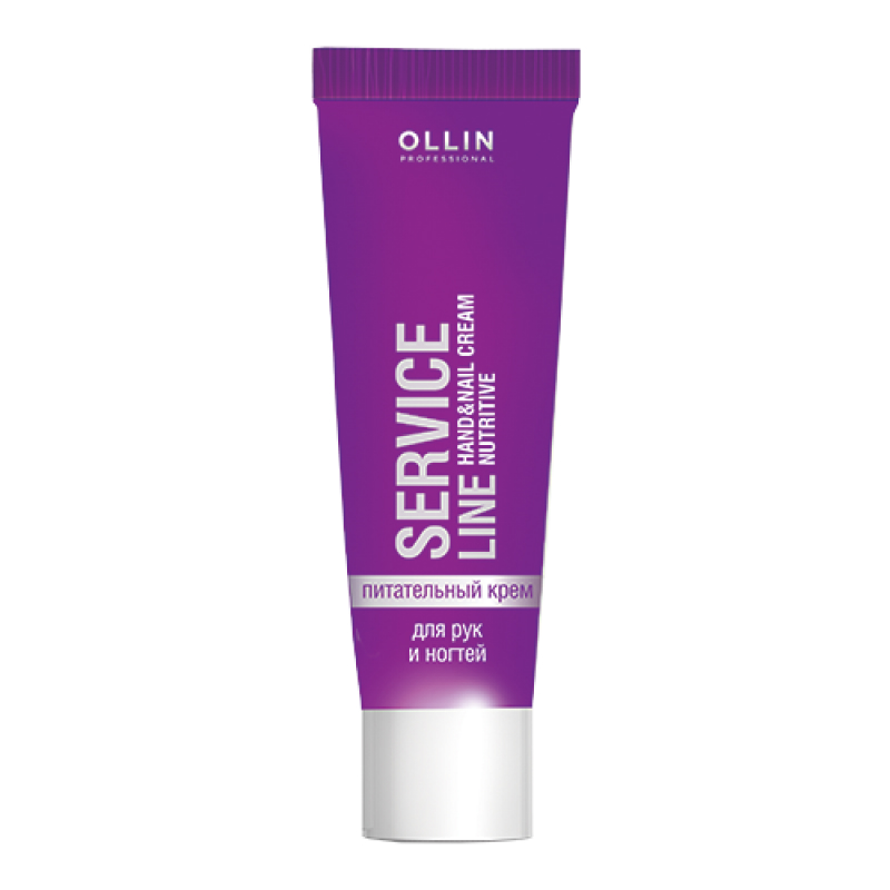   COSSALE Ollin Service Line Nourishing Hand&Nail Cream - Оллин Сервис Лайн Питательный крем для рук и ногтей, 100 мл -