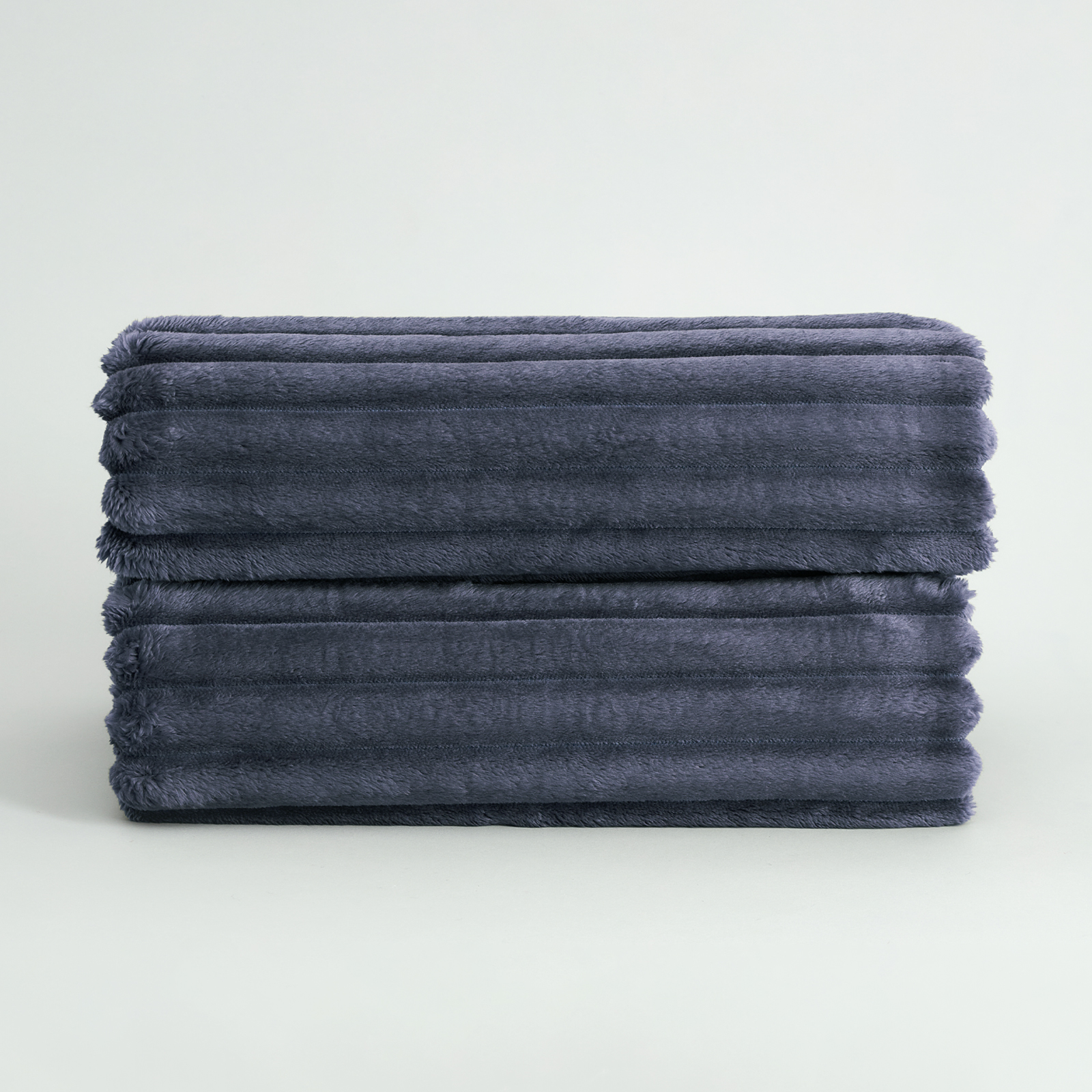   Cozy Home Плед Soft strip, синий