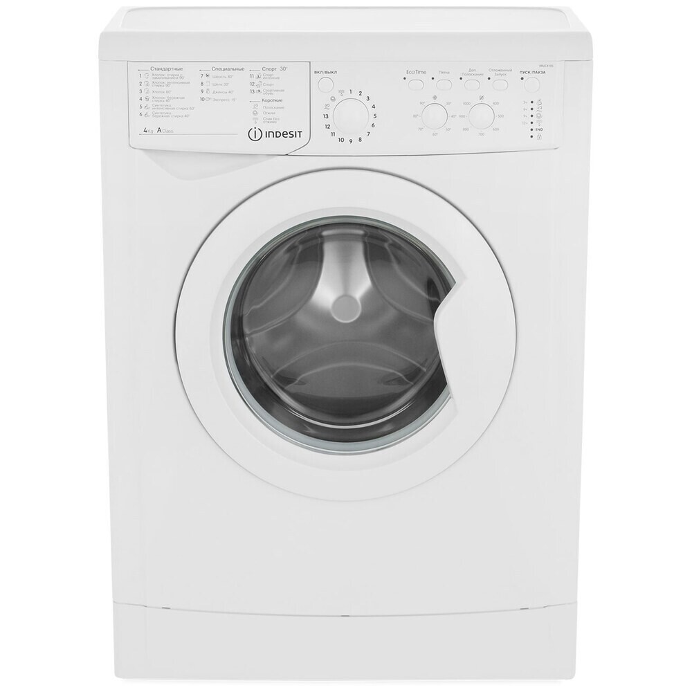 Стиральные машины Стиральная машина Indesit IWUC 4105 белая