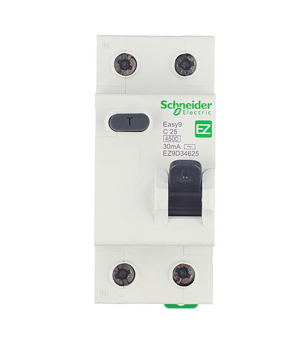  Автомат дифференциальный Schneider Electric Easy9 25А 30 мА 1P+N тип AC 4,5 кА (EZ9D34625)