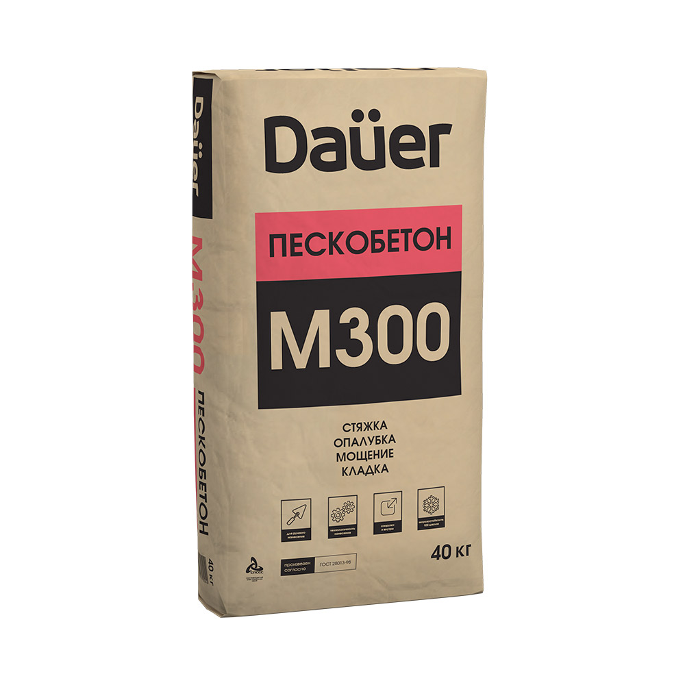 Пескобетон (ЦПС) М300 Dauer 40 кг