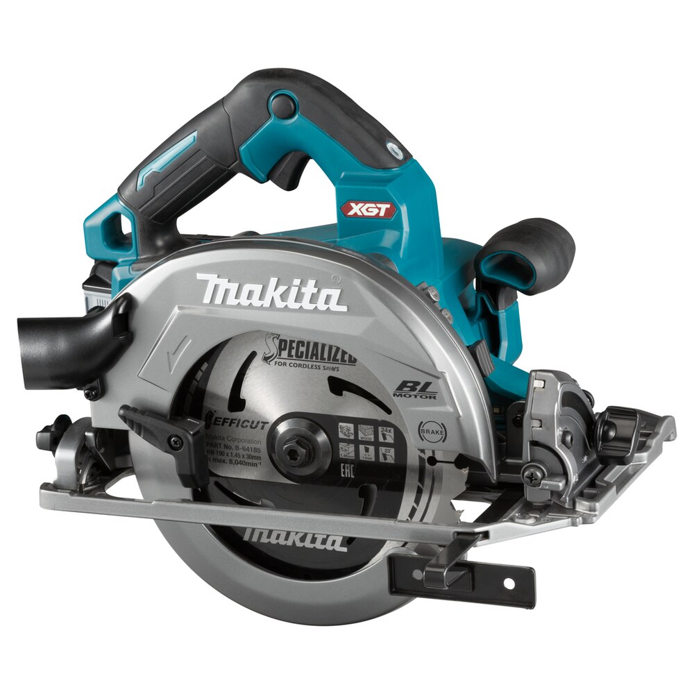 Пила дисковая аккумуляторная Makita XGT HS004GZ 40В Li-Ion 185/190 мм без АКБ и ЗУ