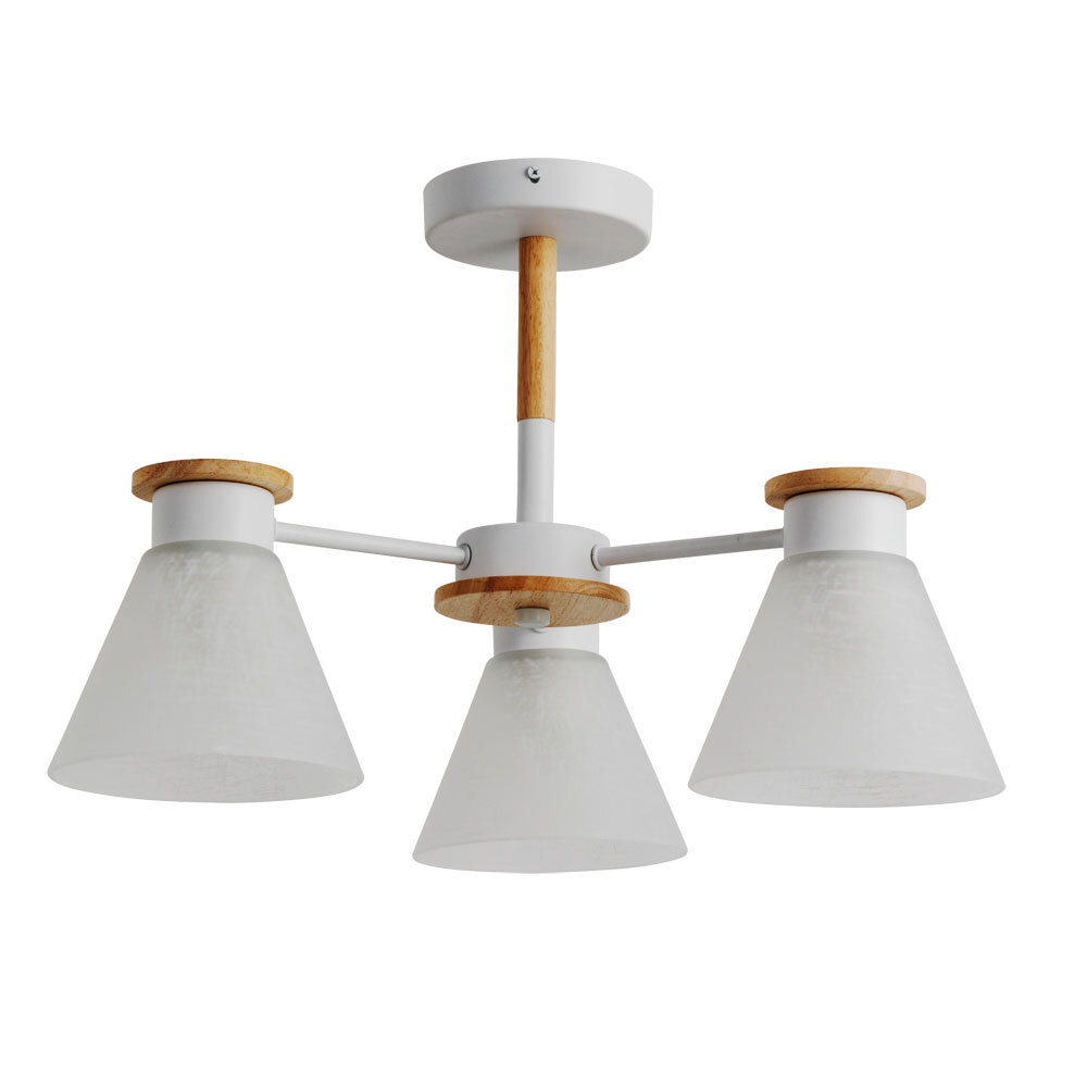 Люстра потолочная Arte Lamp Tyler E27 180 Вт 10 кв.м (A1031PL-3WH)