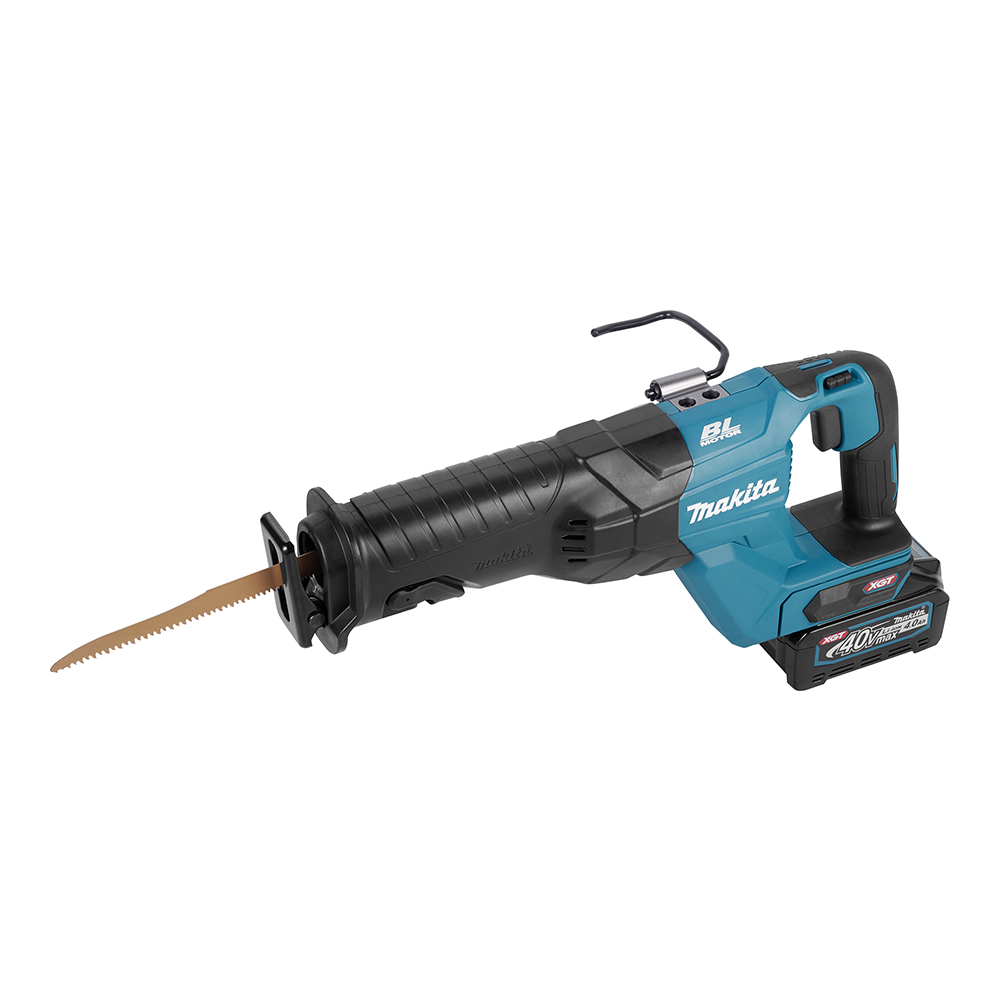 Пила сабельная аккумуляторная Makita XGT JR001GM201 40В Li-Ion 2 АКБ и ЗУ (JR001GM201)