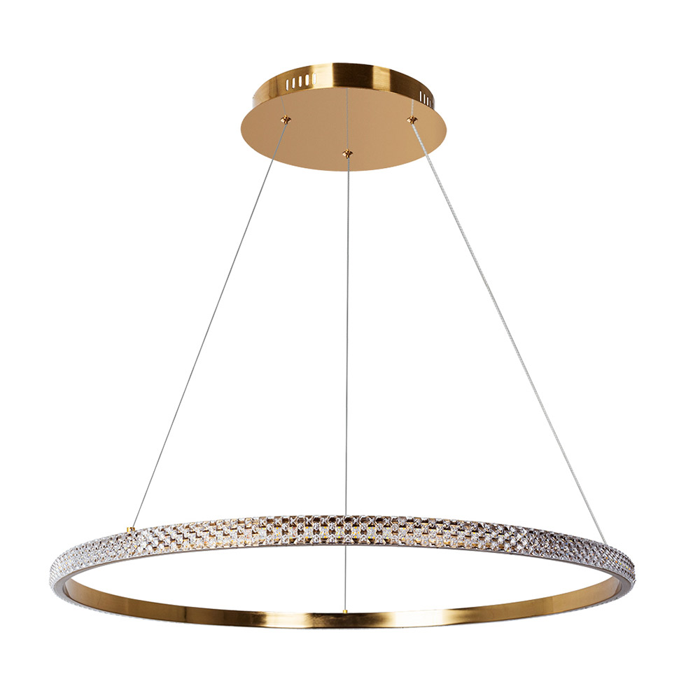 Люстра светодиодная потолочная Arte Lamp Orione 80 Вт 3000-6000К 10 кв.м (A2182SP-80PB)