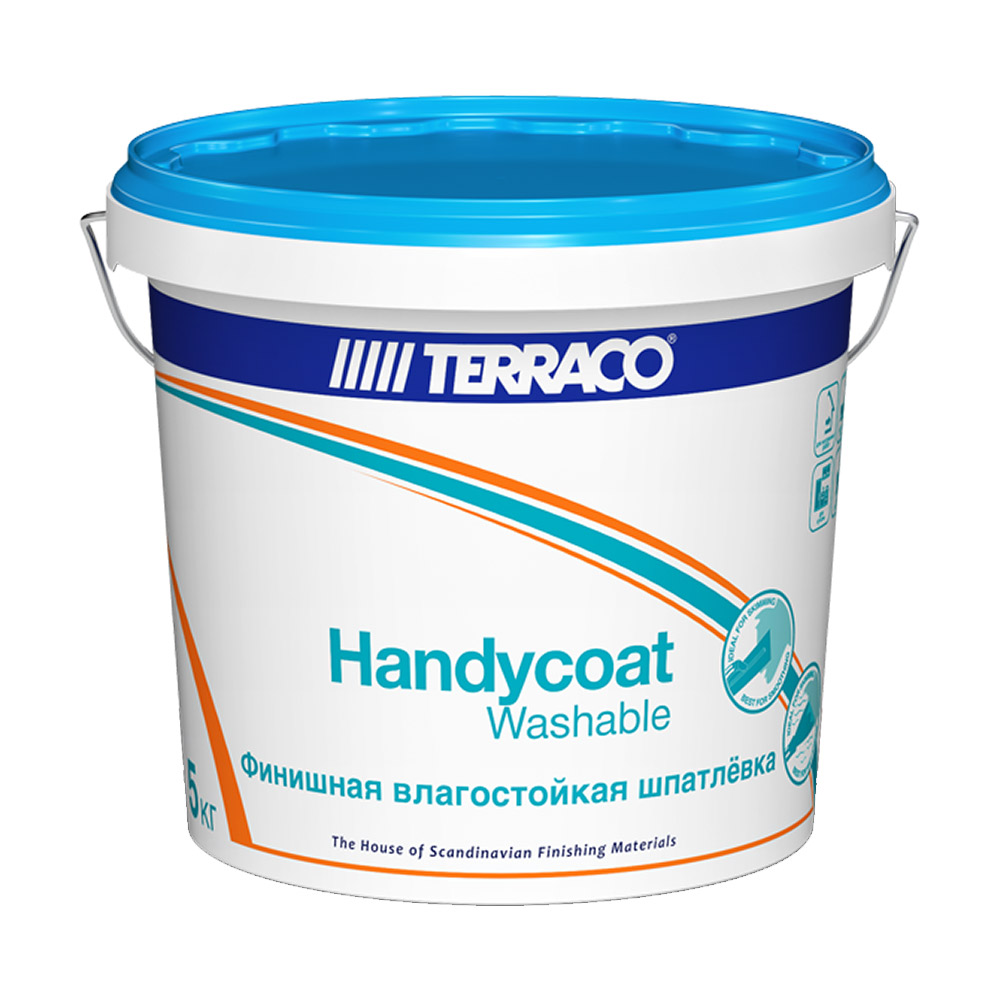 Шпатлевка финишная Terraco Handycoat Washable 5 кг