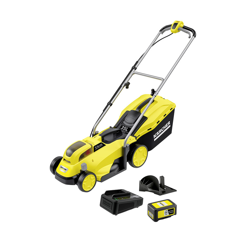 Газонокосилка аккумуляторная Karcher LMO 18-33 1 АКБ и ЗУ (1.444-401.0)