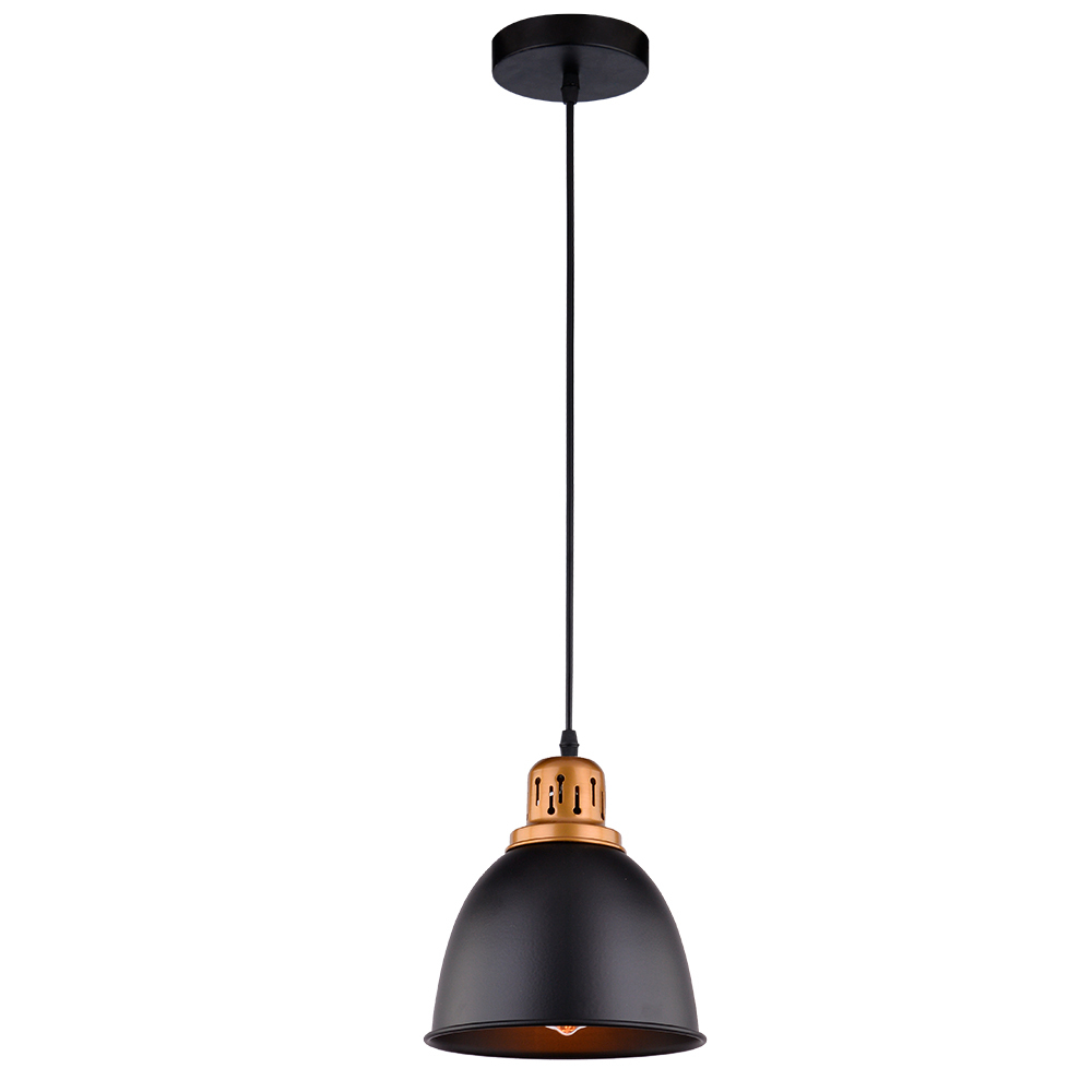 Подвесные светильники Светильник подвесной Arte Lamp Eurica E27 60 Вт 2 кв.м (A4245SP-1BK)