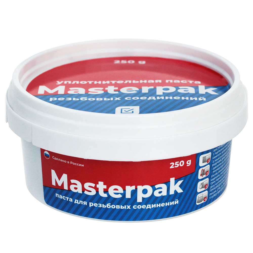 Паста для резьбовых соединений Masterpak 250 г