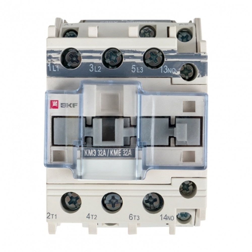 Контактор модульный EKF PROxima (ctr-s-32-36) 36 В 32 А тип AC 3P малогабаритный