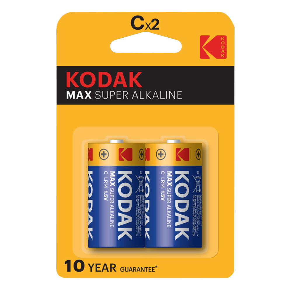 Батарейка Kodak Мax C 1,5 В (2 шт.) (Б0005123)