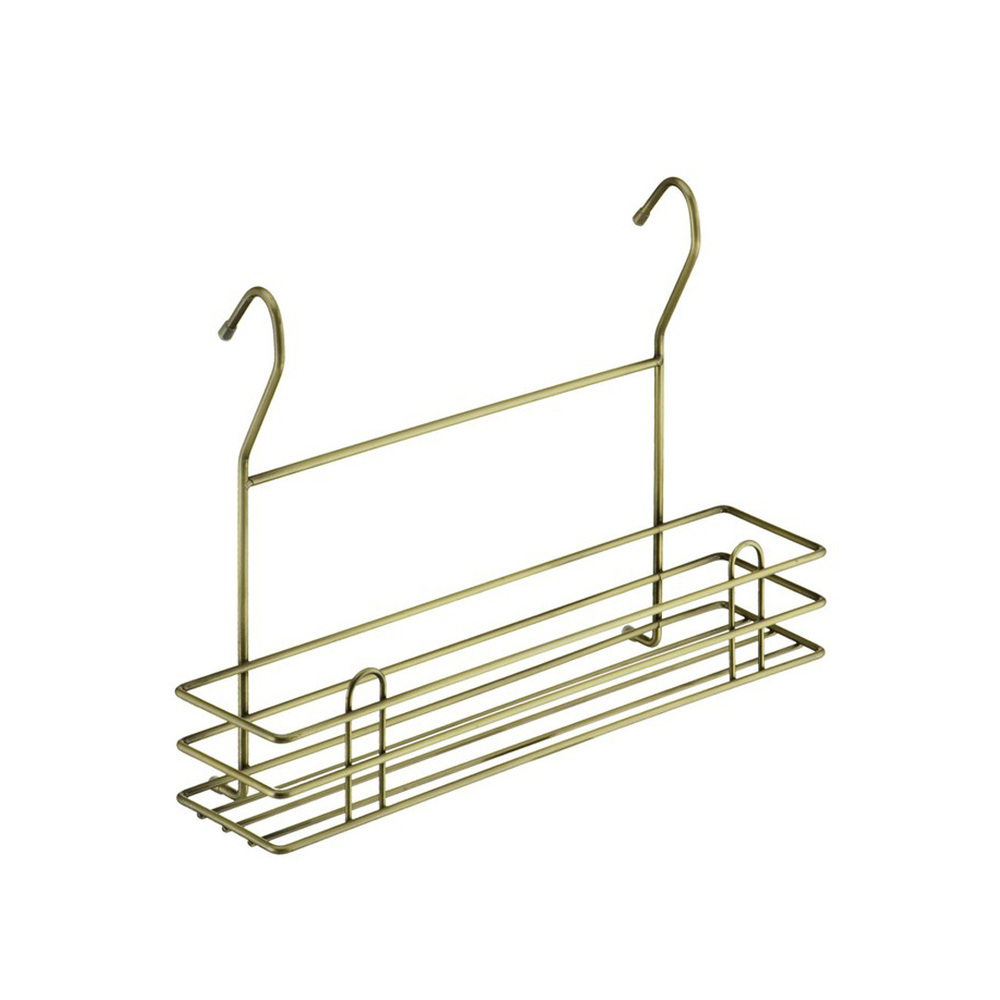 Полка на рейлинг для специй 350х105х250 мм античная бронза (LE 530 AB)
