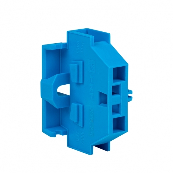 Клемма на 2 провода EKF PROxima 0,08-2,5 кв.мм синяя (200 шт.) (stb-m-2.5-blue)