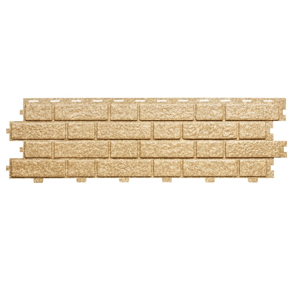 Панель фасадная Tecos Brickwork 1140х350 мм кэмэл