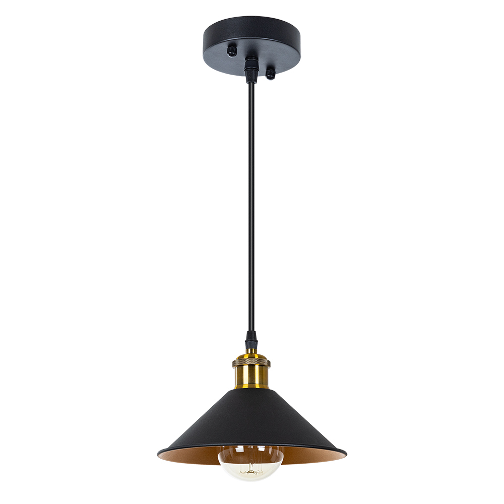 Подвесные светильники Светильник подвесной Arte Lamp Cappello E27 60 Вт 2 кв.м черный IP20 (A7037SP-1BK)