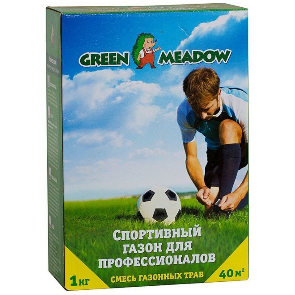 Семена газонной травы Спортивный газон для профессионалов Green Meadow 1 кг