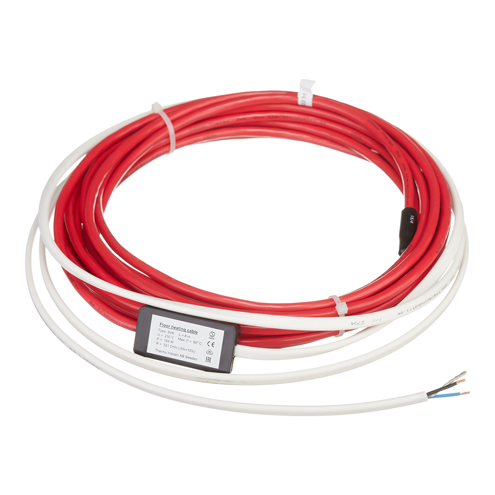 Теплый пол Thermo Thermocable 1,5 кв.м 165 Вт 8 м