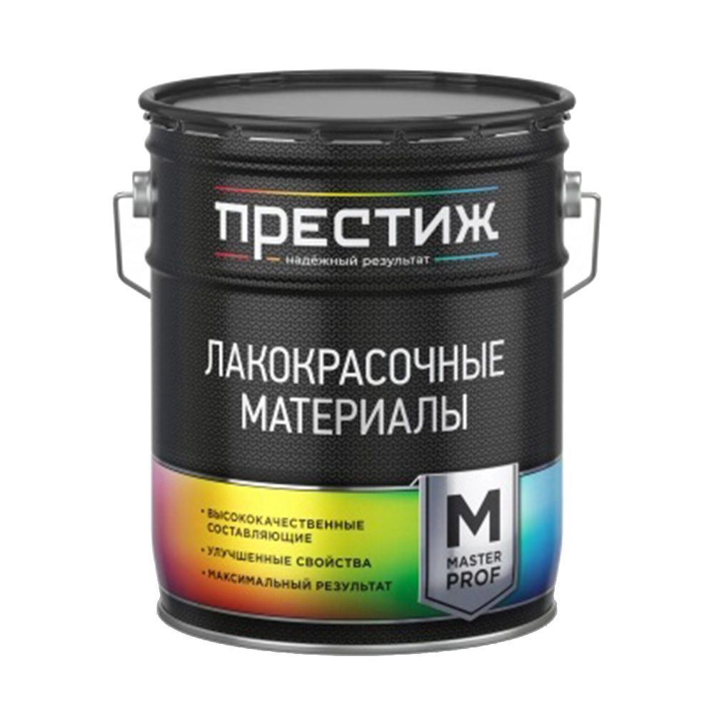 Эмаль Престиж Master Prof для бетонных полов серая полуматовая 10 кг