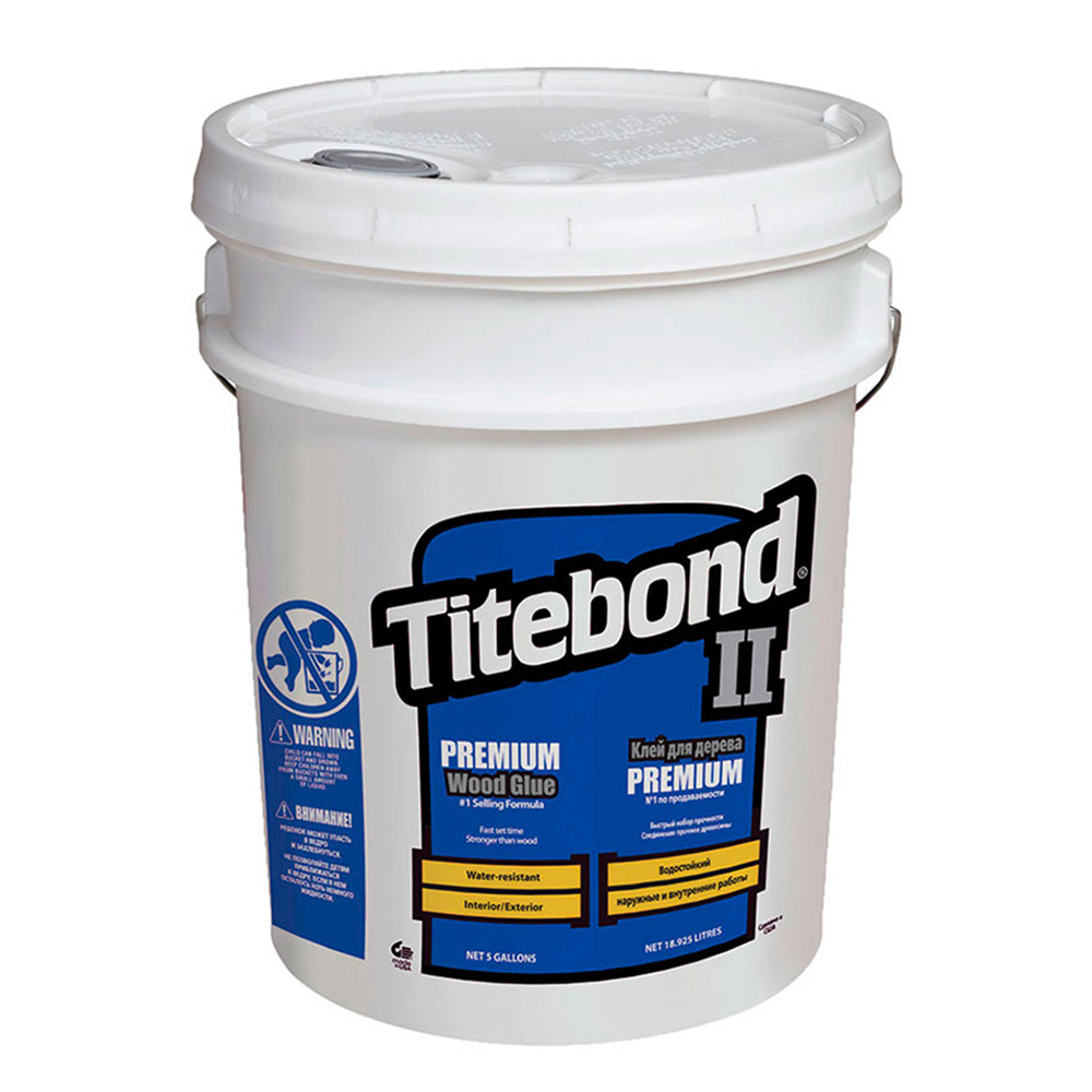 Клей ПВА столярный Titebond II Premium водостойкий D3 20 кг