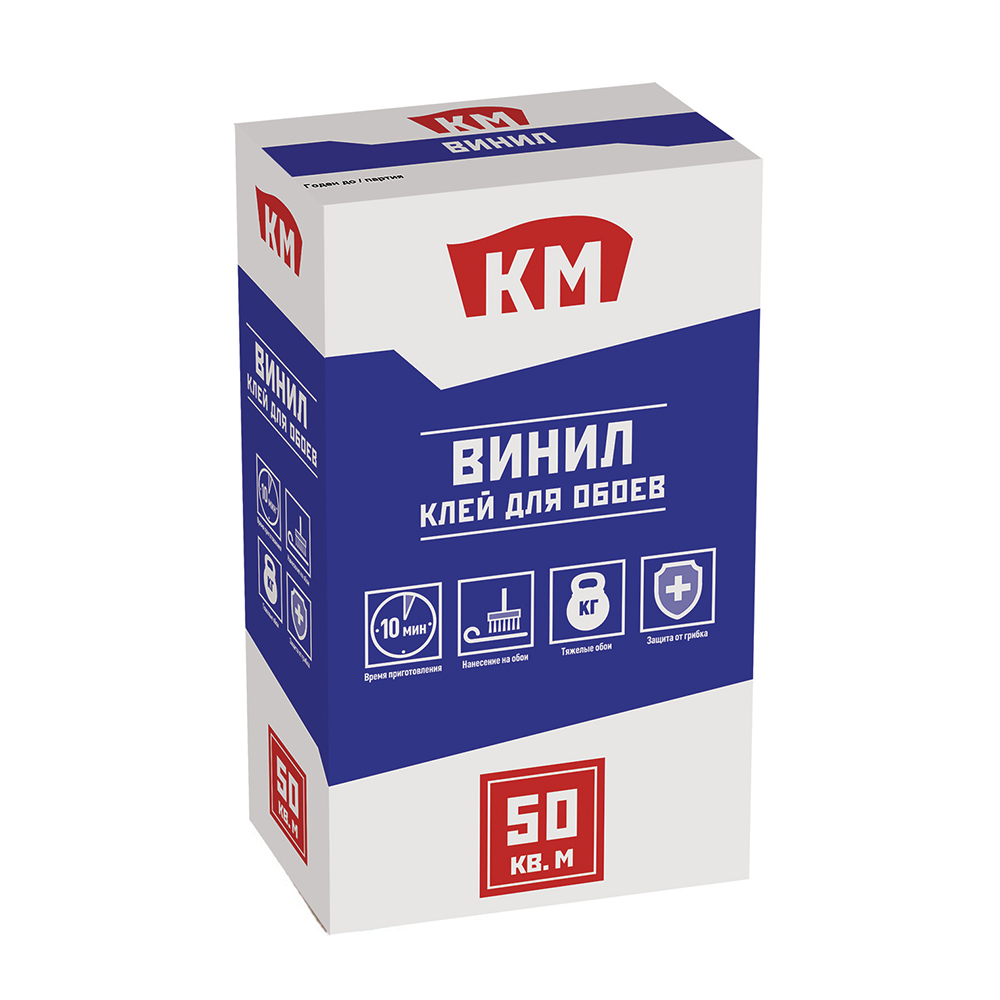 Клей для виниловых обоев КМ 450 г