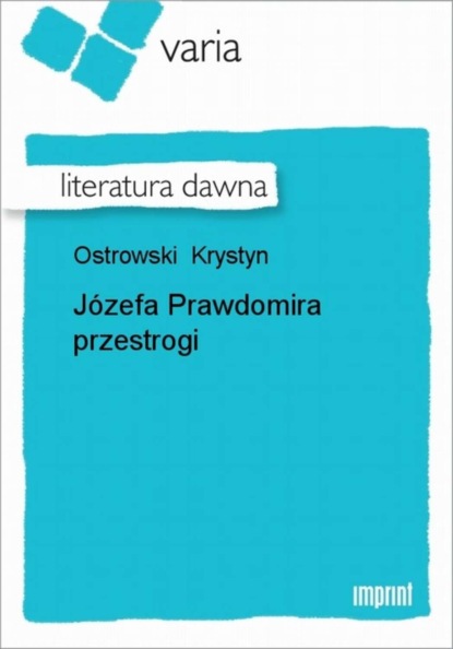 Культурология  ЛитРес Józefa Prawdomira przestrogi