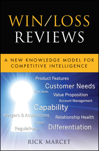 Маркетинг, PR, реклама Win / Loss Reviews. A New Knowledge Model for Competitive Intelligence